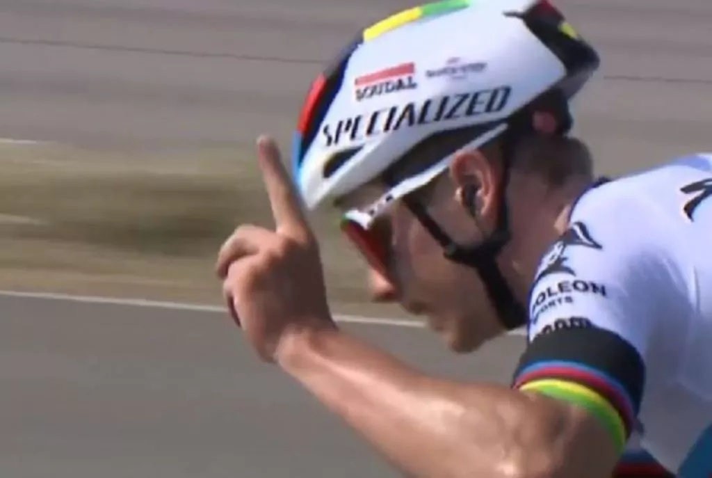 Evenepoel lacrime