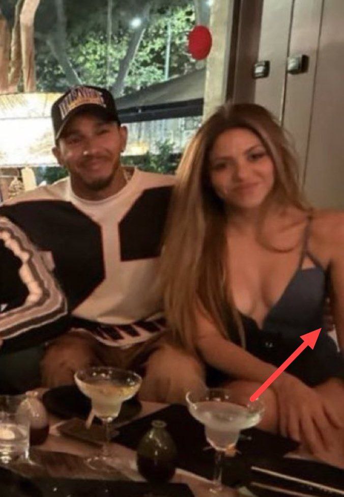 Hamilton e Shakira