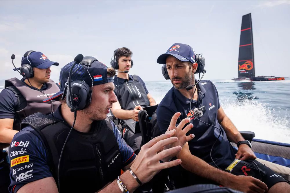 Max Verstappen Alinghi Red Bull Racing
