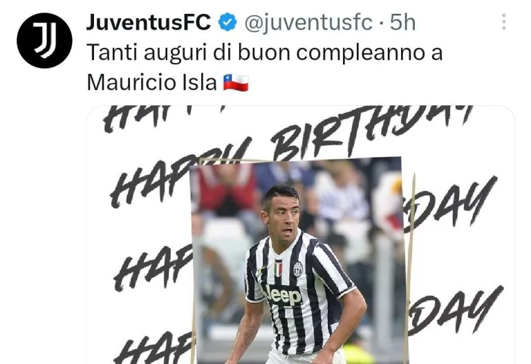 Tweet Juventus