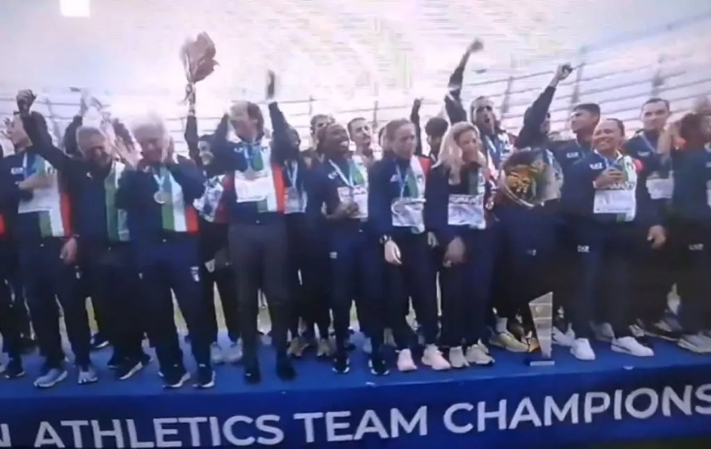 premiazione italia atletica