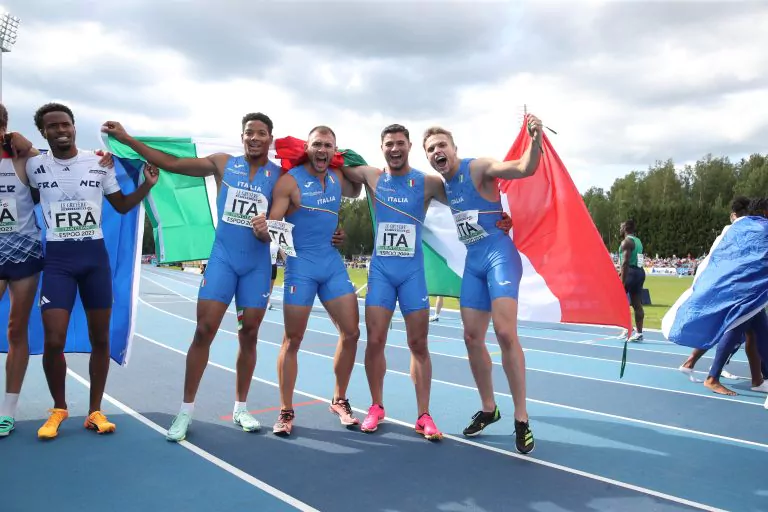 4x100 Italia Europei U23