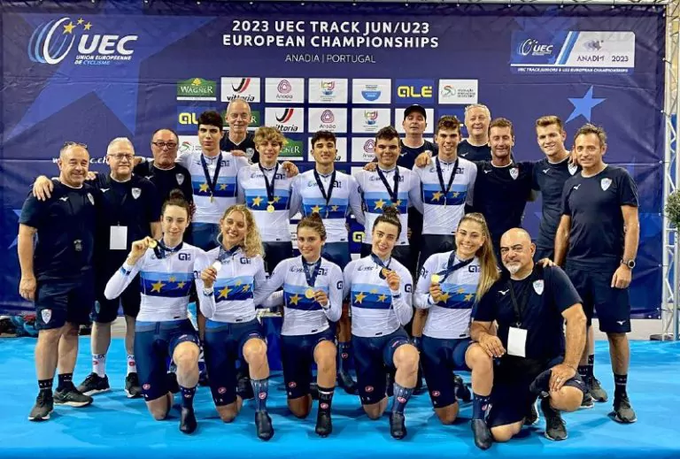 Ciclismo Europei Pista Jrs-U23 Italia