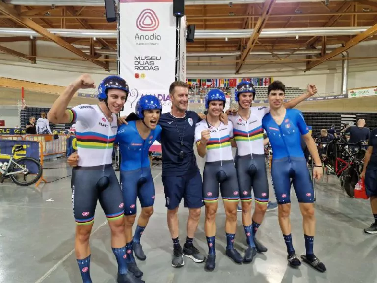 Record del mondo pista Quartetto JRS