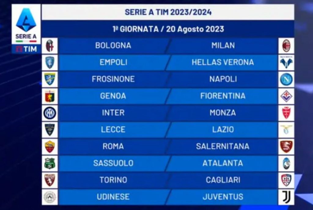 Calendario Serie A