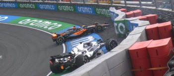 Incidente Daniel Ricciardo FP2 GP Olanda