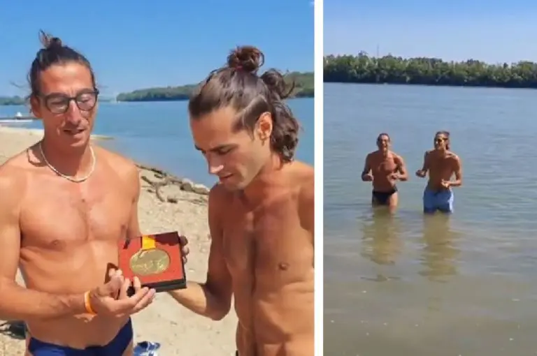 Tamberi tuffo Danubio