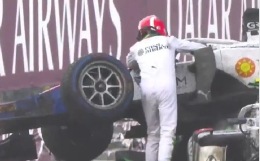 incidente formula 2