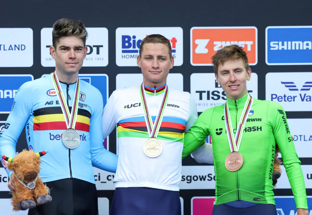 van Aert, van der Poel, Pogacar