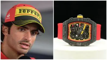 Carlos Sainz Orologio Richard Mille RM 67-02 Alexander Zverev