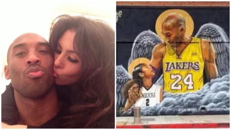 Moglie Kobe Bryant petizione murale Palestra Hardcore Fitness