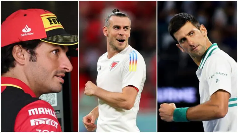 Sainz, Bale, Djokovic