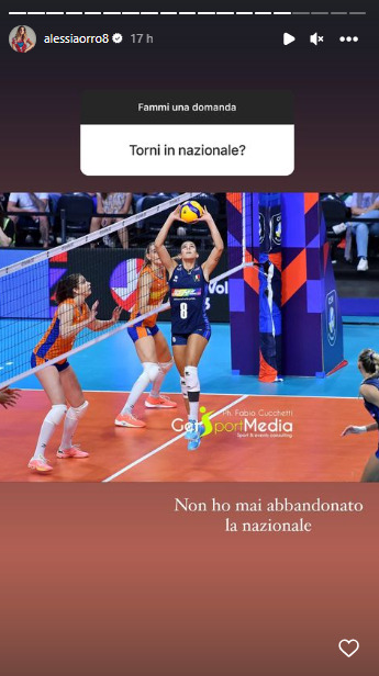 alessia orro italvolley