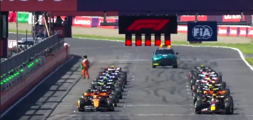 partenza gp giappone f1