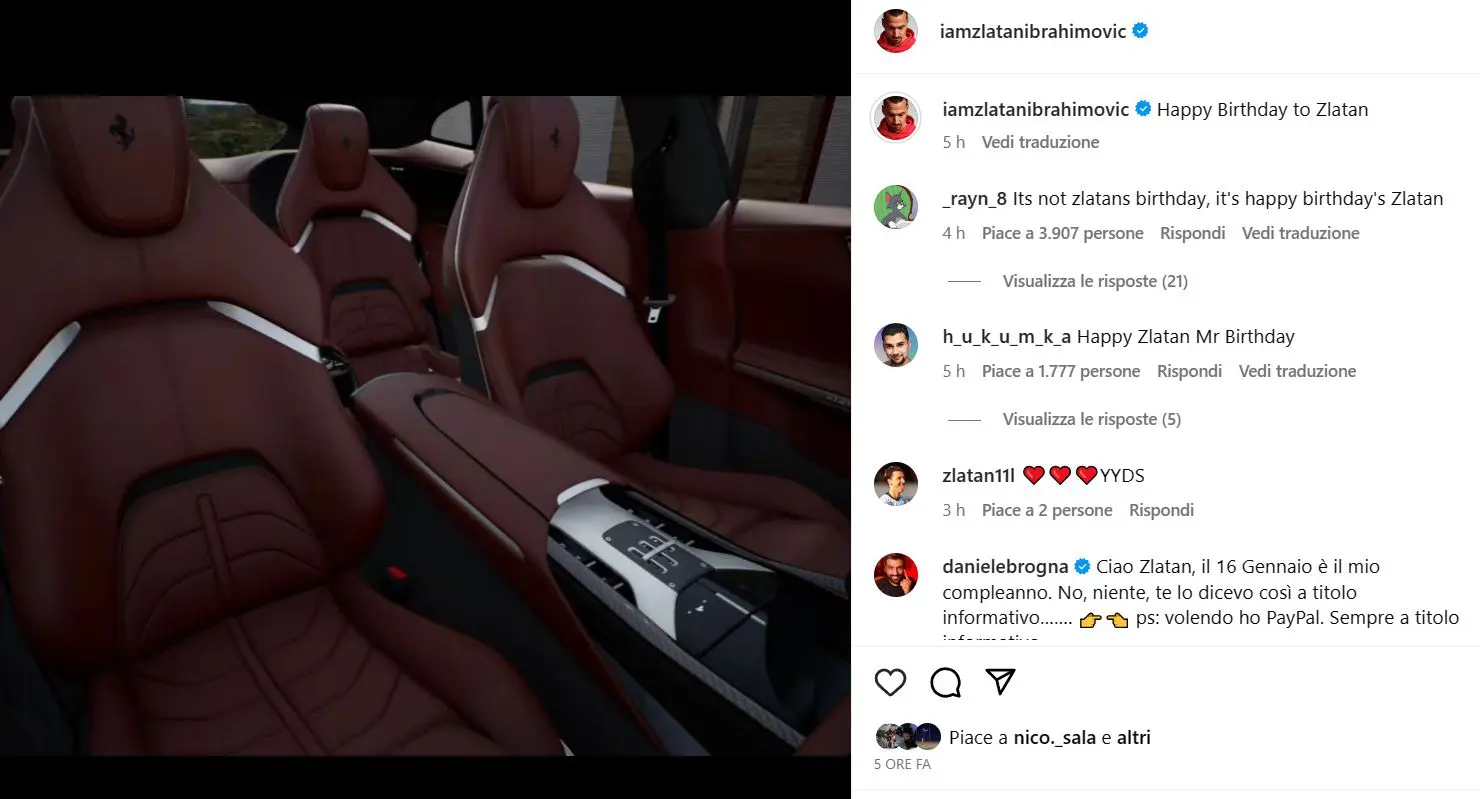 Ferrari Ibrahimovic