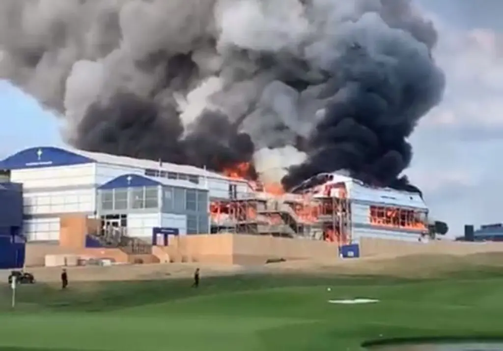 incendio Ryder Cup