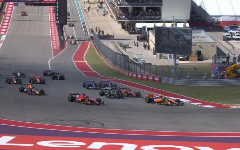 partenza Formula 1 Usa
