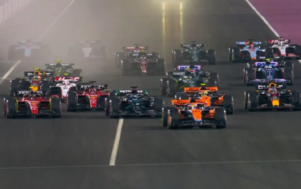 partenza formula 1 qatar