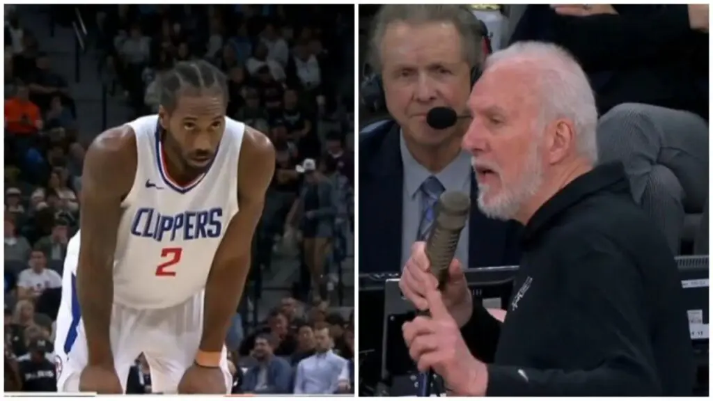 Gregg Popovich zittisce fischi Kawhi Leonard
