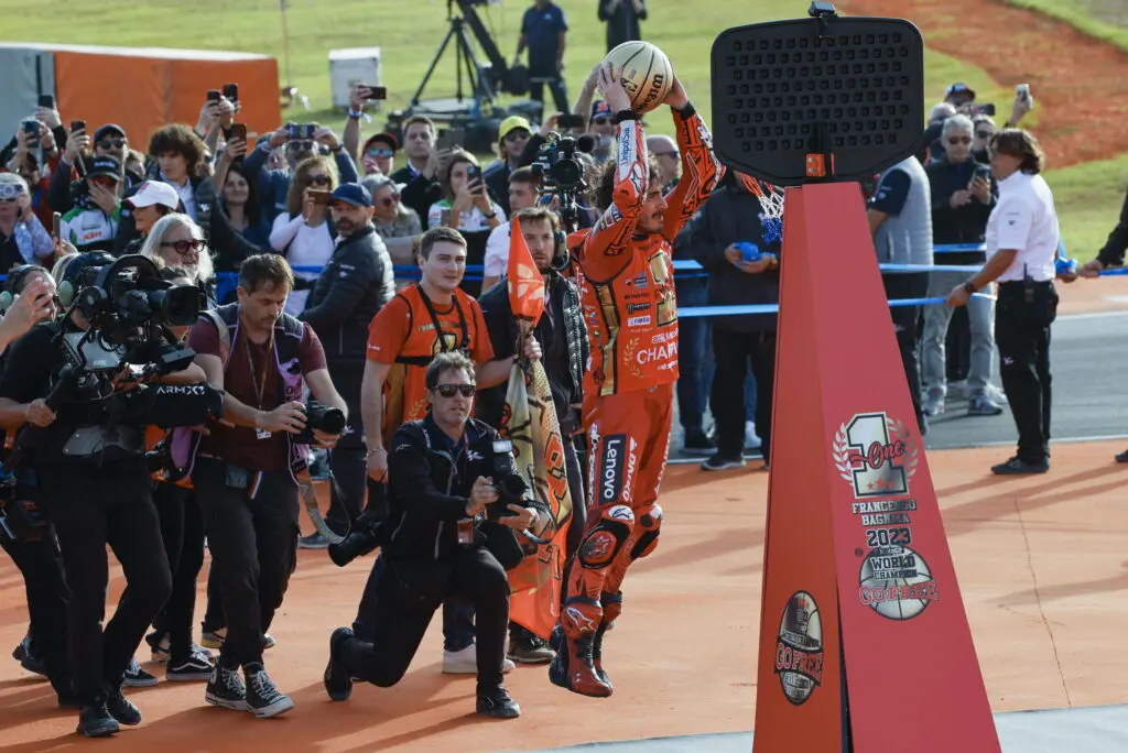 Bagnaia campione del mondo di MotoGP