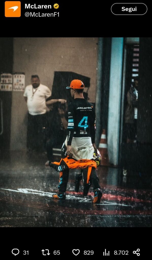 Pioggia qualifiche GP Brasile