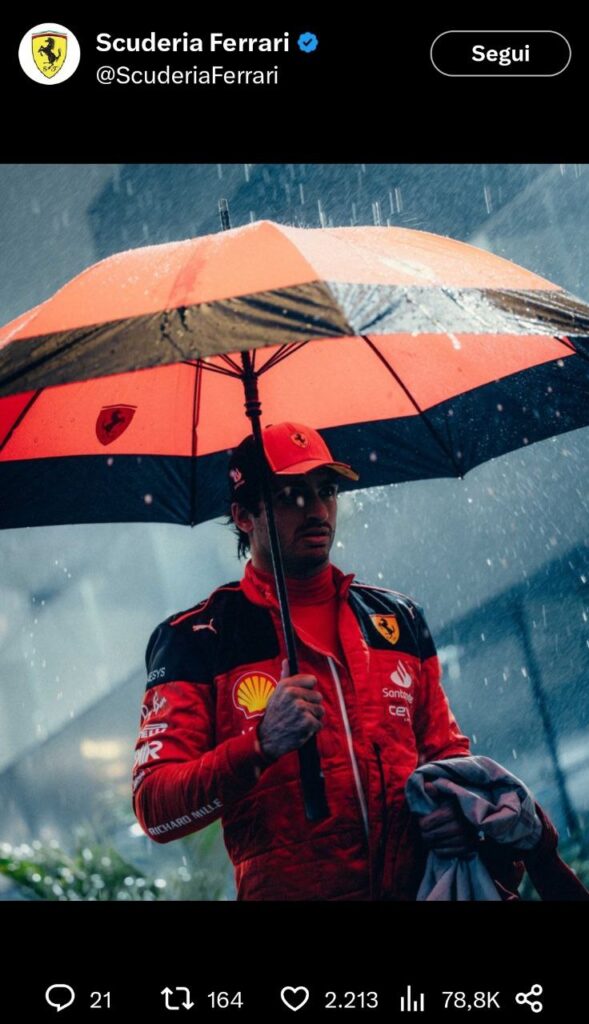 Pioggia qualifiche GP Brasile