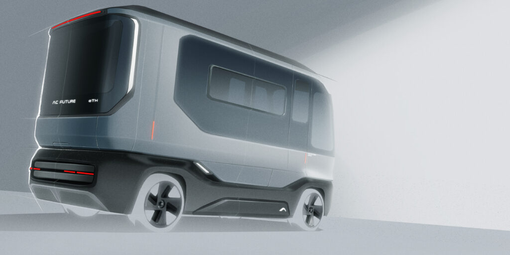 Pininfarina electric tansformer house