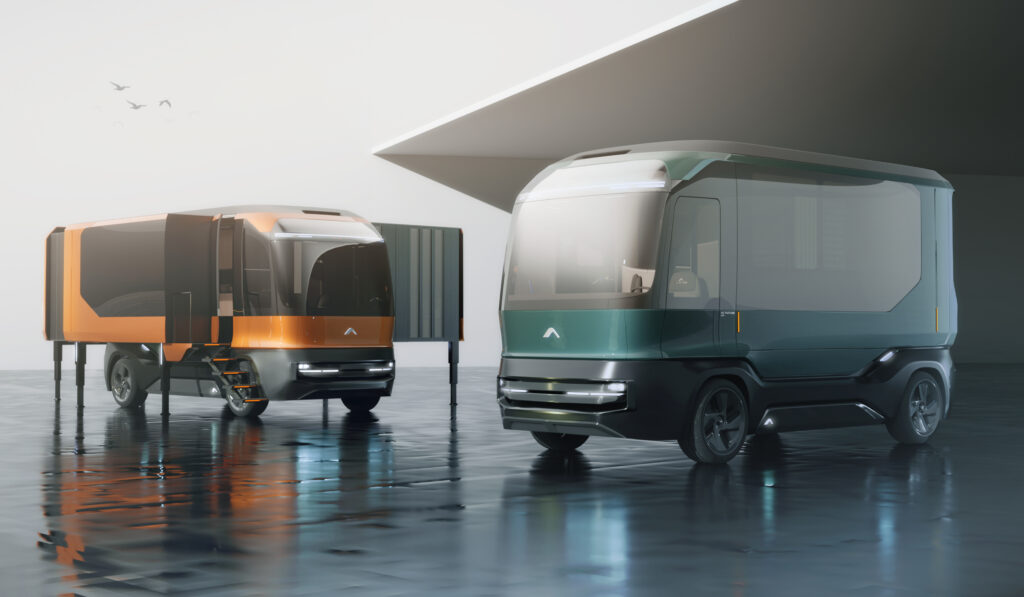 Pininfarina electric tansformer house