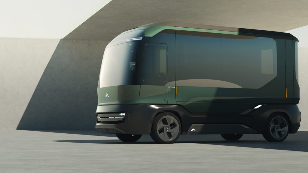 Pininfarina electric tansformer house