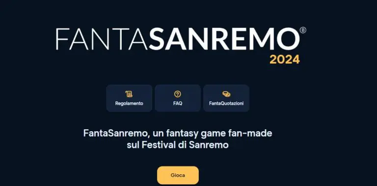 FantaSanremo 2024