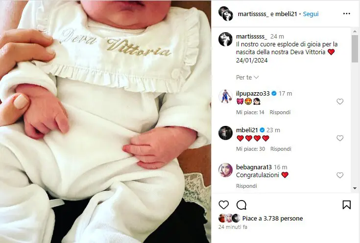Figlia Marco Belinelli