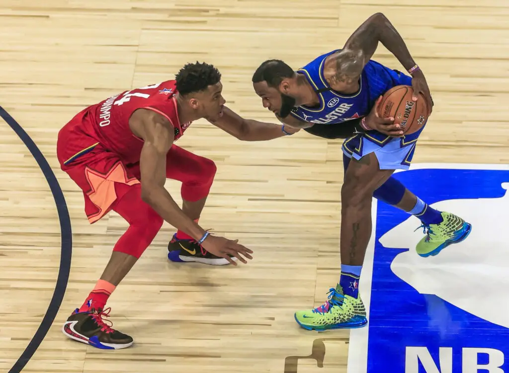 LeBron James Antetokounmpo