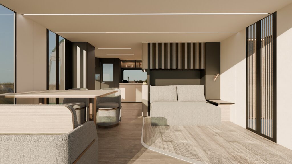 Pininfarina electric tansformer house
