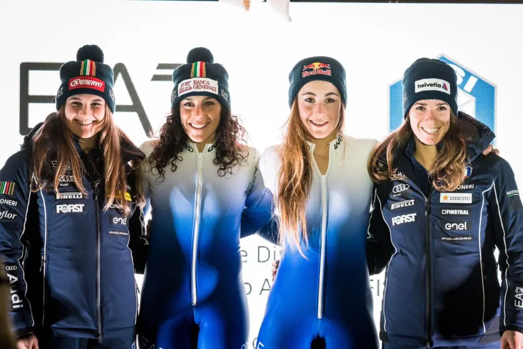 divise italia sci armani