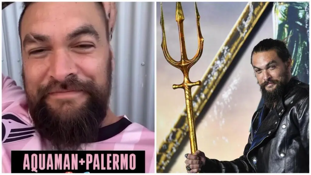 Jason Momoa maglia Palermo