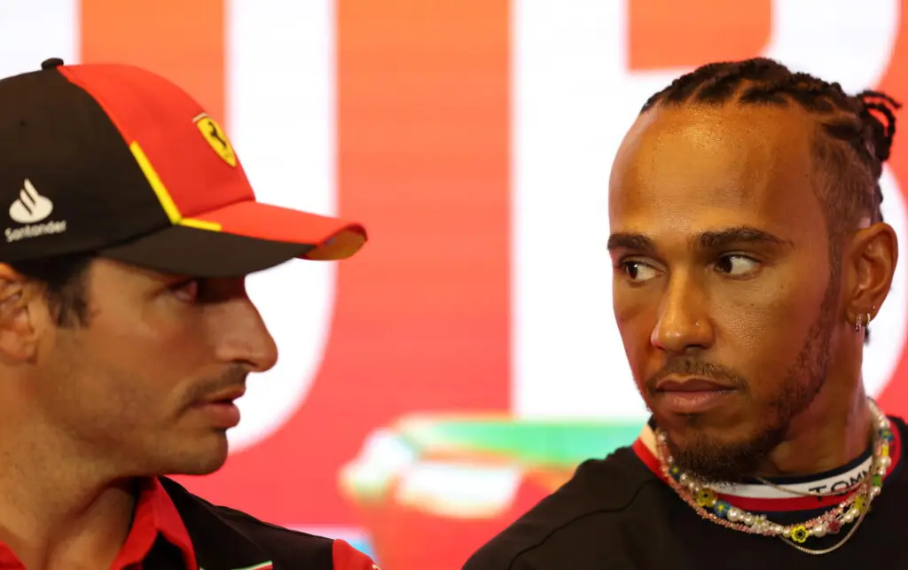 Sainz Hamilton
