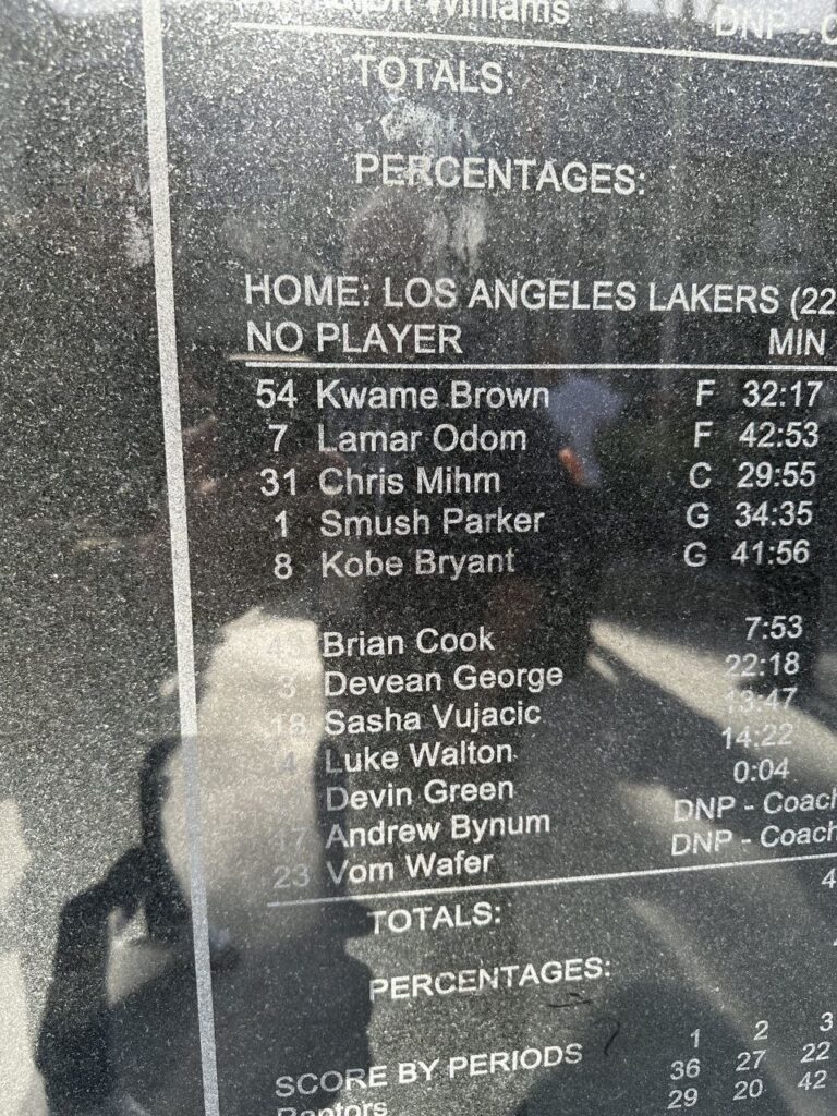 Errori statua Kobe Bryant