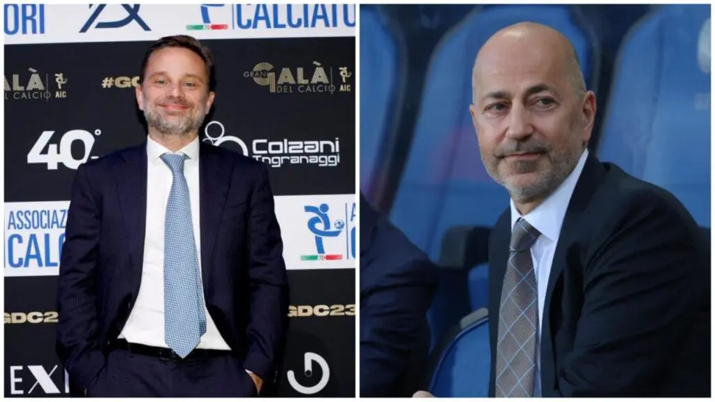 Giorgio Furlani e Ivan Gazidis