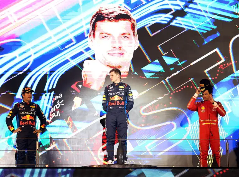 Verstappen Perez Sainz