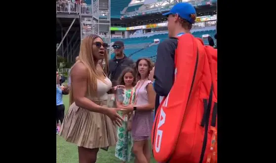 serena williams jannik sinner